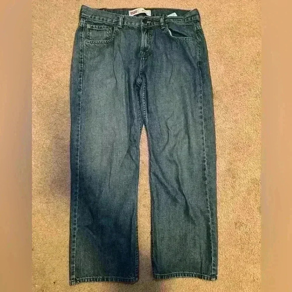 550 Husky Levi Jeans Size 34x28 Men’s - Picture 2 of 7